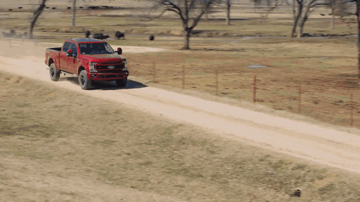 2022 Ford Super Duty Lariat GIF
